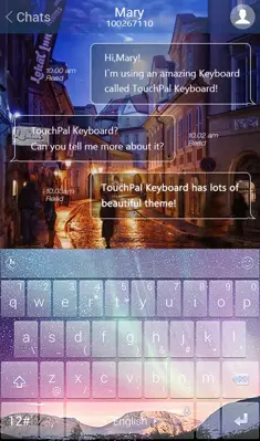 Love Journey TouchPal Theme android App screenshot 0